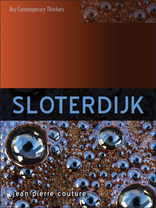 Title details for Sloterdijk by Jean-Pierre Couture - Available